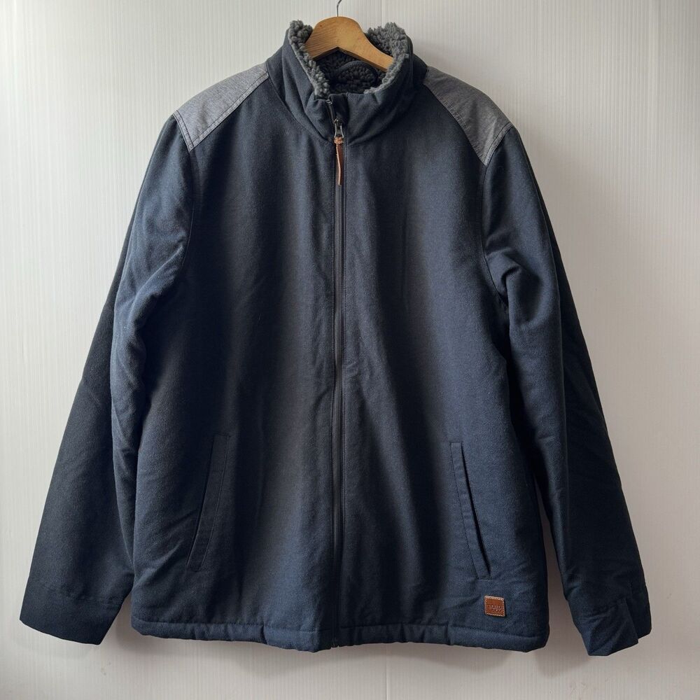 Toad&Co Lined Sherpa Wool Blend Jacket Men’s Sz XL